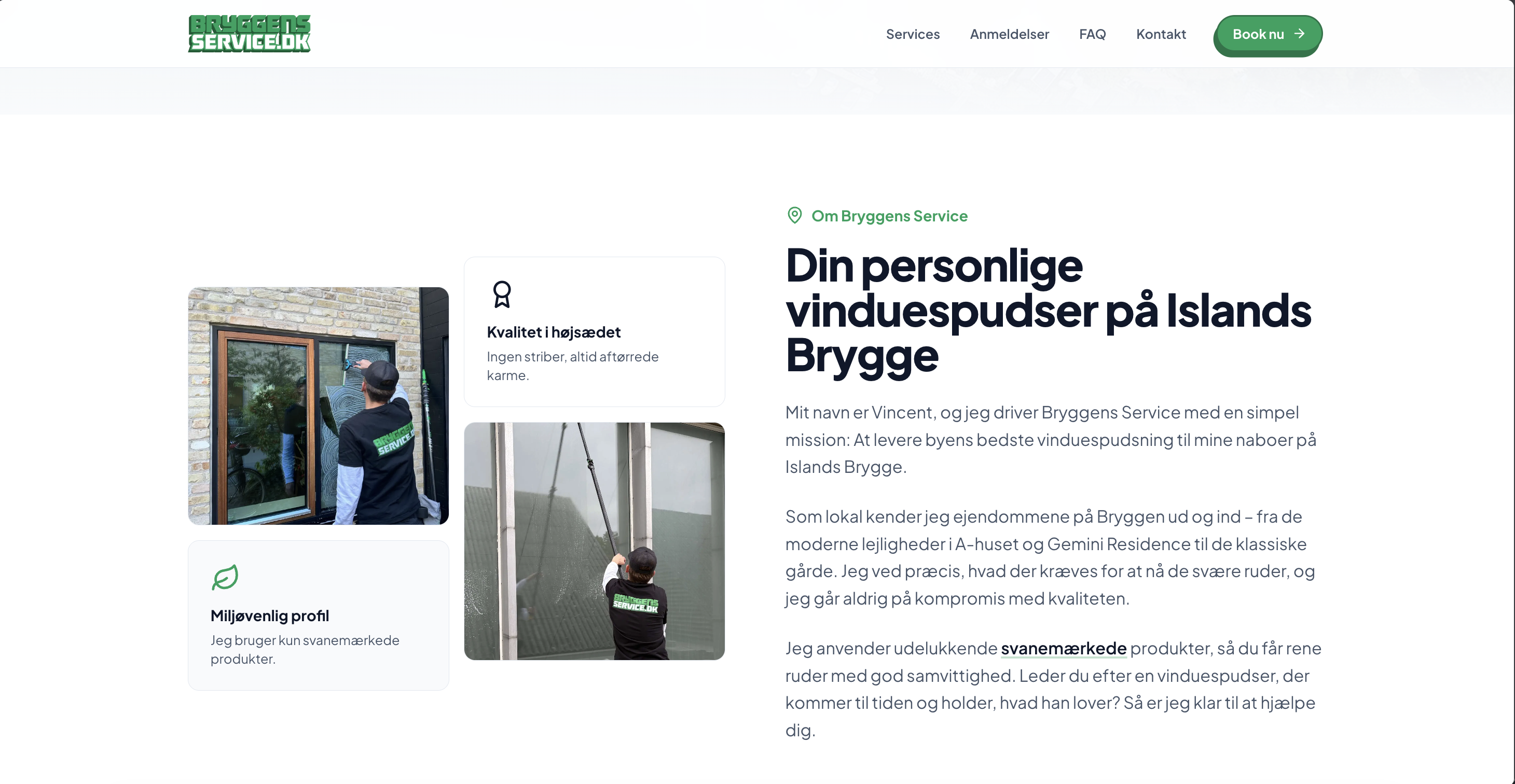 Eksempel på hjemmeside 4